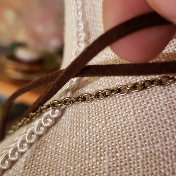 Two tear necklace - Picture 6 of 7